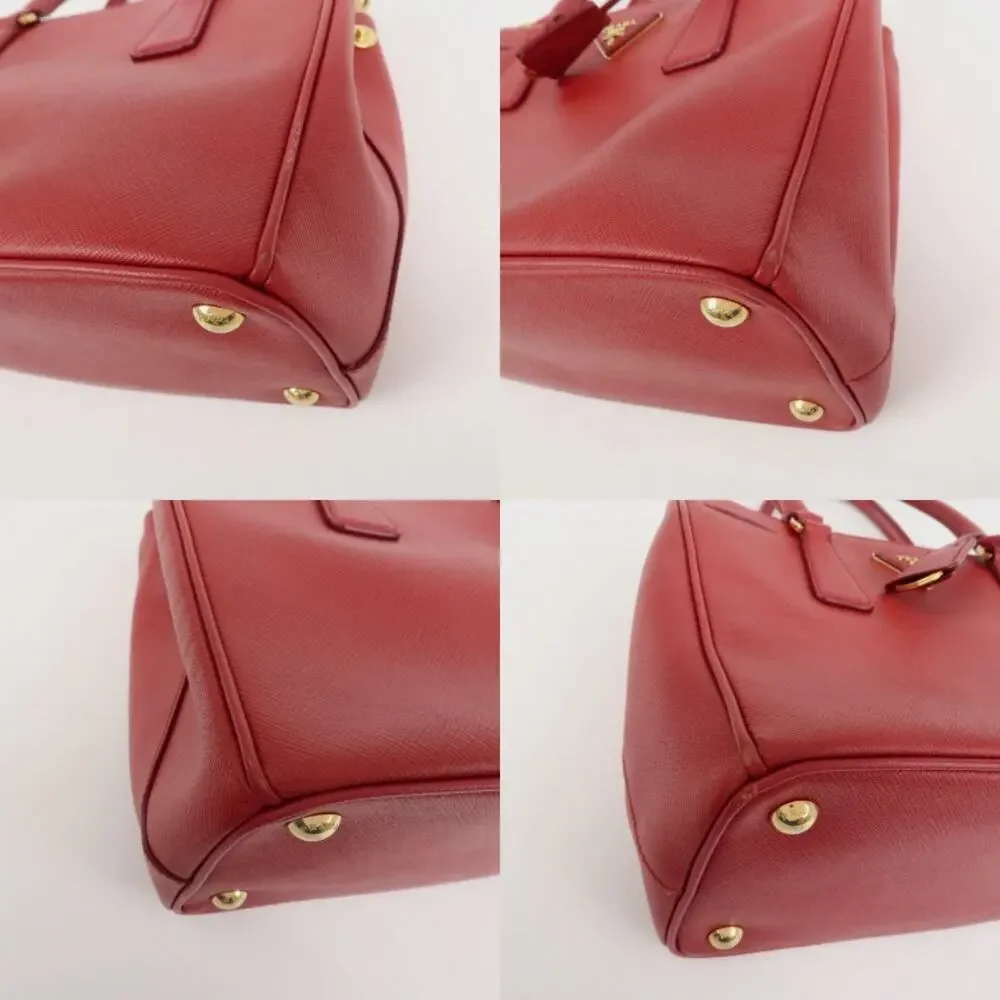 💎✨HOT BUY✨💎Authentic PRADA Triangle Logo Saffiano Leather Galleria - Picture 8 of 15